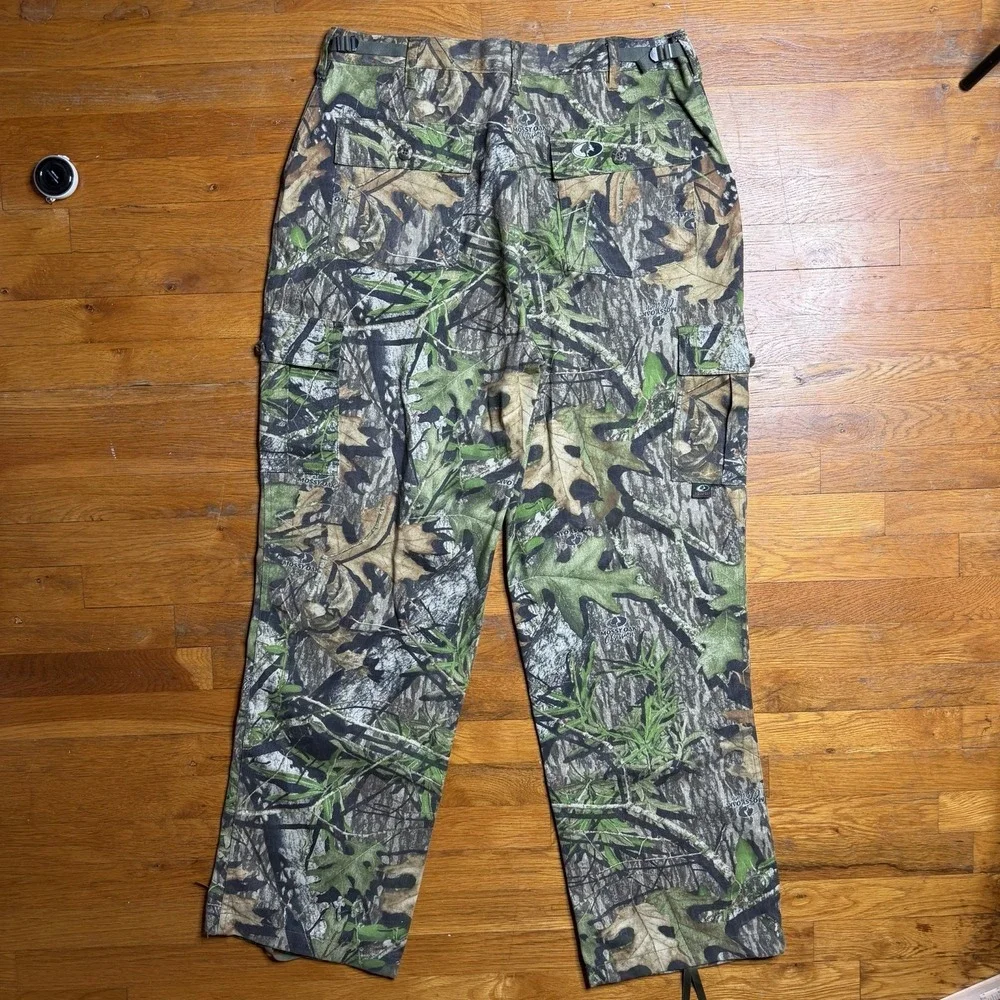 VNTG Mossy Oak Camo Cargo Pants Men L Style 0005 Obsession Hunting Camouflage